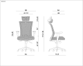 krzesło obrotowe ERGONIC