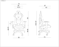 Fotel gamingowy DYNAMIQ V11