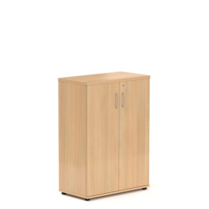 Szafka  biurowa MBS 383. Wysokość 113 cm, szerokośc 80 cm, głębokość 38,5  cm