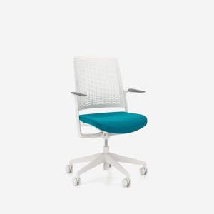 WithMe Krzesło biurowe obrotowe SWIVEL P PRF GREY
